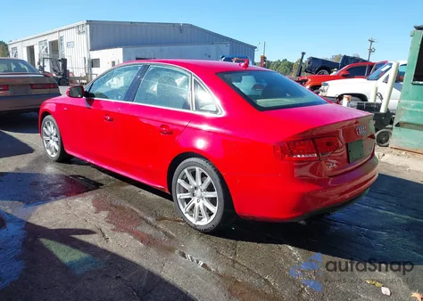 2012 Audi A4 2.0T Premium from USA, damaged, VIN WAUFFAFL9CA082189